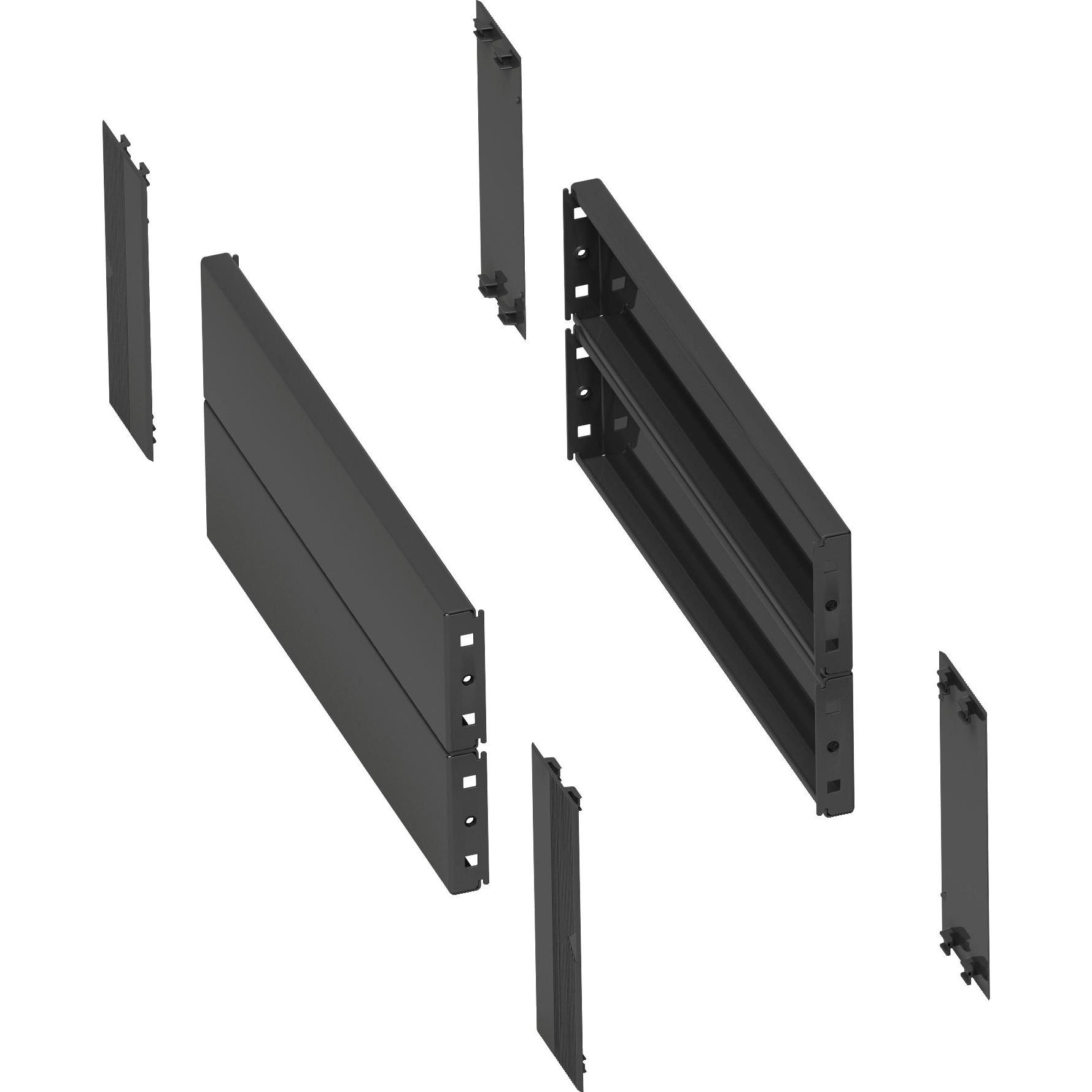 Schneider Electric Sockel 2Stueck NSYSPS3200, Serverschrank Zubehör, Grau