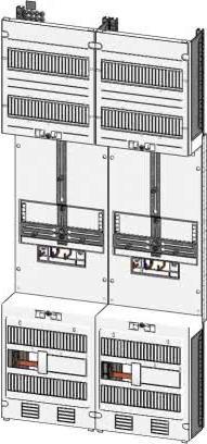 Produktbild ABN Zählerplatz 3Pkt 2Z Z27120 m.Klemmstein 5p 500x1050mm