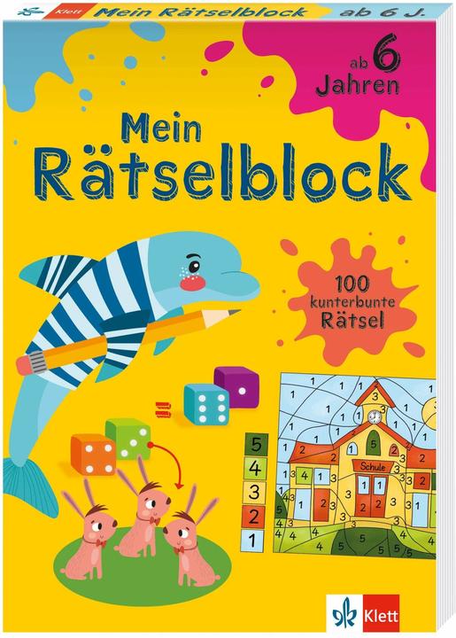 Mein Rätselblock ab 6 Jahren Band 1 (Deutsch, 2024)