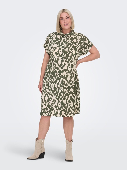 Produktbild Only CARDIEGA Langes Kleid Hemdblusenkleid (52)