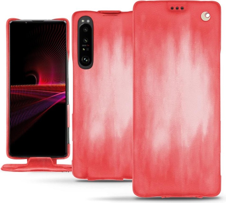 Noreve Lederschutzhülle vertikal (Sony Xperia 1 III)