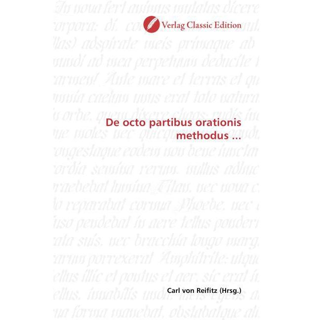 De octo partibus orationis methodus..., Fachbücher