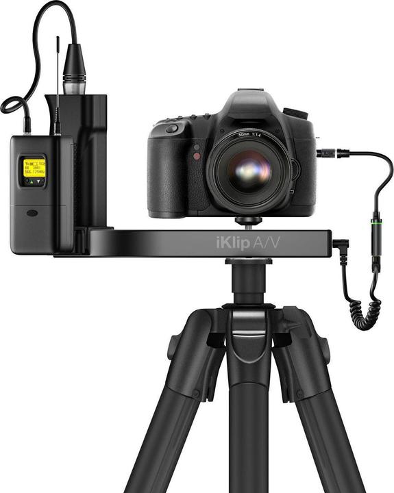 Immagine prodotto IK Multimedia Supporto treppiede per cellulare IP-IKLIP (Supporto per smartphone a treppiede)