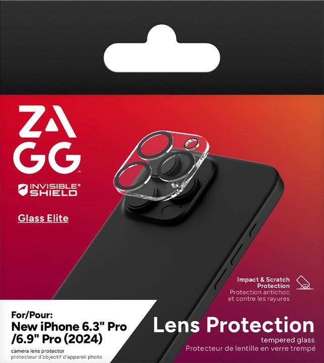 Image du produit Zagg Glass Elite (1 pcs, Apple iPhone 16 Pro, Apple iPhone 16 Pro Max)