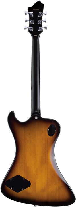 Actual product image Hagstrom Electric Guitar, Fantomen, Tobacco Sunburst (Electric guitar, Mahogany, Maple)