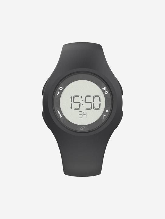 Actual product image Decathlon Laufuhr Stoppuhr - W200 S schwarz