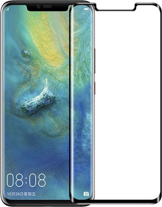 Screenguard Huawei Mate 20 Pro Full Screen Panzerglas Schutzfolie 2.5D 9H (1 Stück, Huawei Mate 20 Pro)