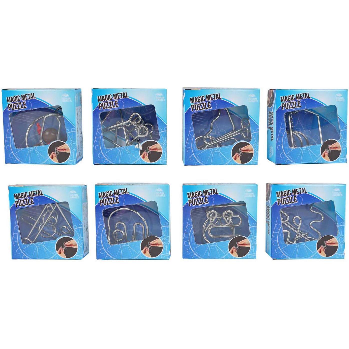 Hippo Denkspiele IQ Metallpuzzle