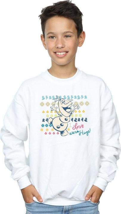 Produktbild Disney Frozen I Love Warm Hugs Sweatshirt Jungen (116)
