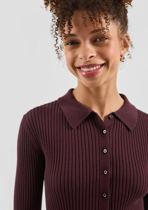 Produktbild s.Oliver Strickjacke Strick-Polo (M)