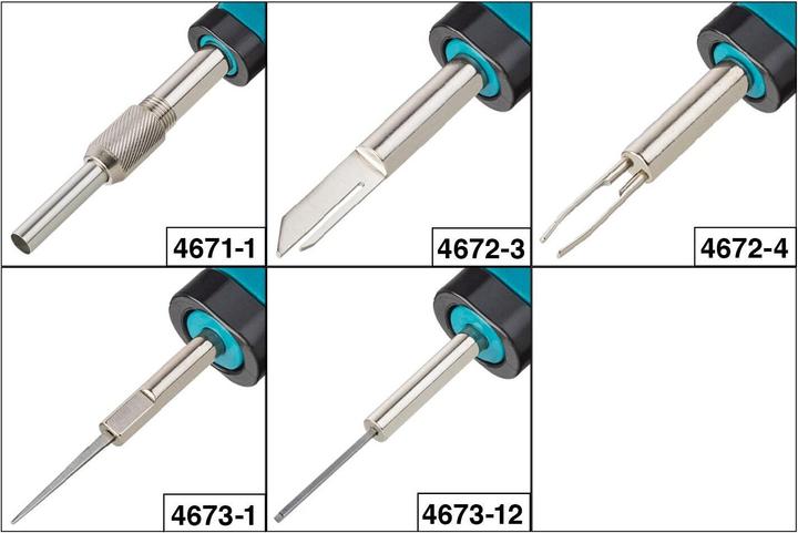 Image du produit HAZET Assortiment de déconnecteurs de câbles 4670-9/5 ∙ Nombre d'outils : 5