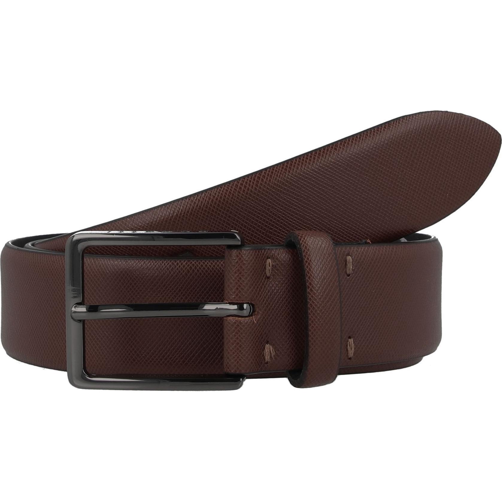 Bugatti, Herren, Gürtel, Gürtel Leder, Braun, (110)