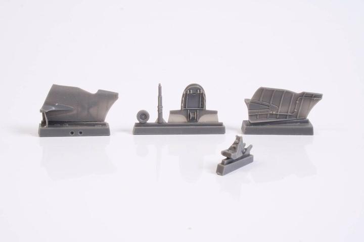 Actual product image CMK A6M5c Zero-Tail Cone Set 1/32 for Hasegawa kits