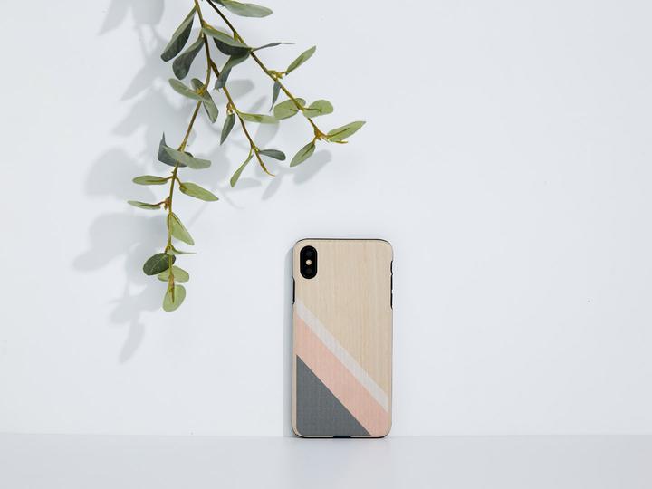 Produktbild Man&Wood SmartPhone case iPhone XS Max pink suit black (Apple iPhone XS Max)