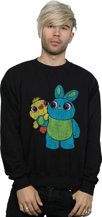 Produktbild Disney Toy Story 4 Ducky And Bunny Distressed Pose Sweatshirt (3XL)