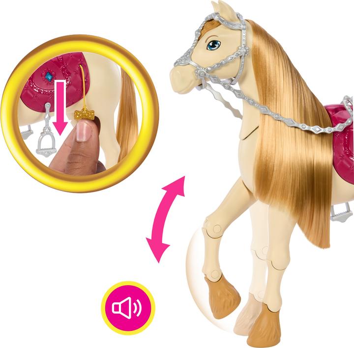 Image du produit Barbie Danse et spectacle cheval