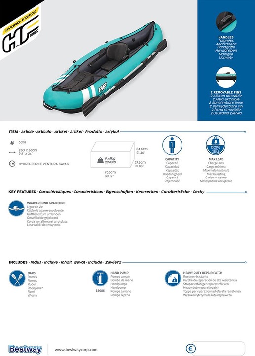 Image du produit Bestway Hydro Force (1 pers.)