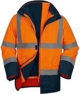 Deltaplus Parka Speed-Hv Arancio-Fluo Taglia (XL)