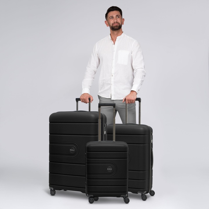 Immagine prodotto Redolz Essentials 11 3-SET Set di valigie a 4 ruote 3 pezzi (208 l, XL (da 115l))