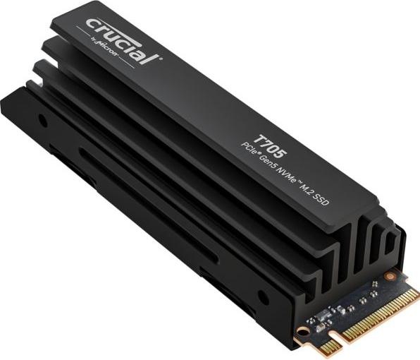 Image du produit Crucial T705 avec dissipateur thermique (1000 Go, M.2 2280)