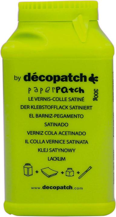 Actual product image Décopatch Adhesive lacquer satin 300g (37 g, 300 ml)