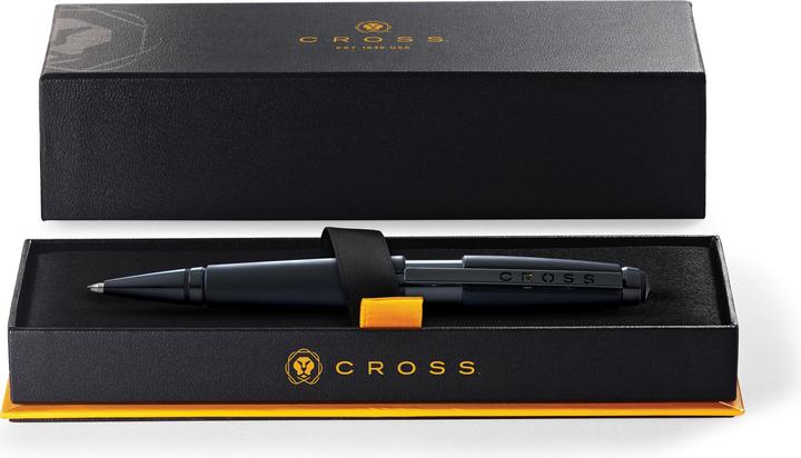 Produktbild Cross Edge Gelschreiber mattschwarz 0,7 mm, Schreibfarbe: schwarz, 1 St. (Mattschwarz, 1 x)
