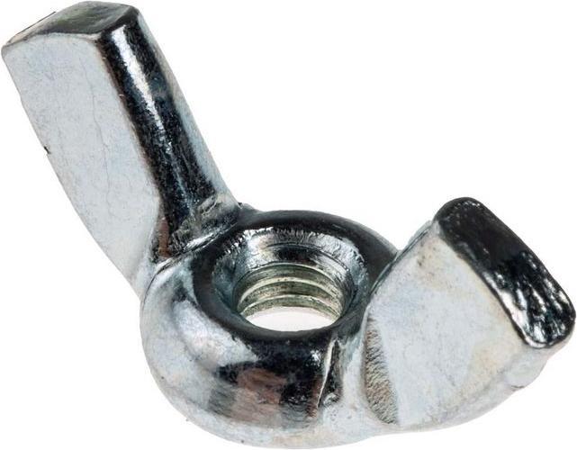 Actual product image RS PRO Wing nuts steel M4 (M4)