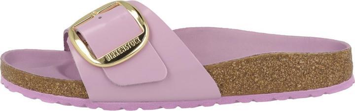 Produktbild Birkenstock Madrid Big Buckle Gold Naturleder Lack schmal (40)