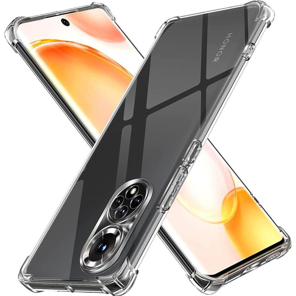 Screenguard Honor 50 Hülle Crystal Soft Airbag Bumper (Honor 50), Smartphone Hülle, Transparent
