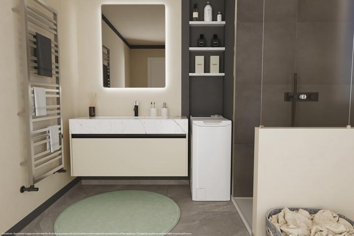 Produktbild Candy TCA266TM5-S (6 kg, Unten)