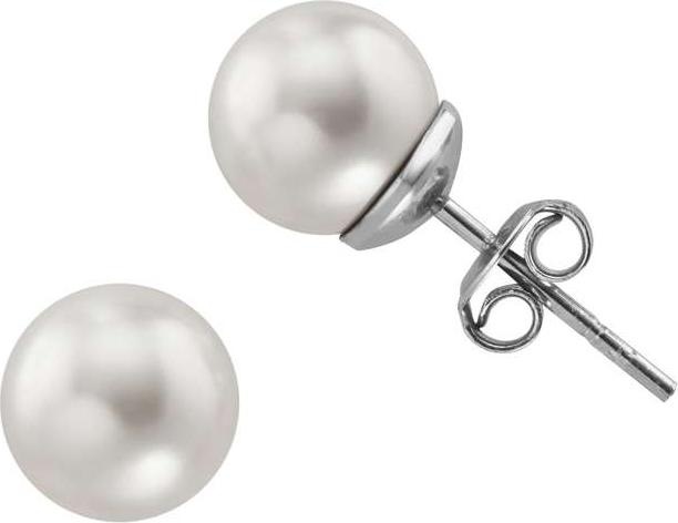 Produktbild Bijouteria Ohrstecker (Silber 925, Synthetische Perle mit Kristallkern)