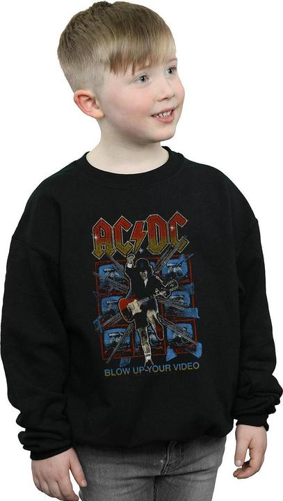 Actual product image AC/DC Boys Blow Up Your Video Sweatshirt (104)