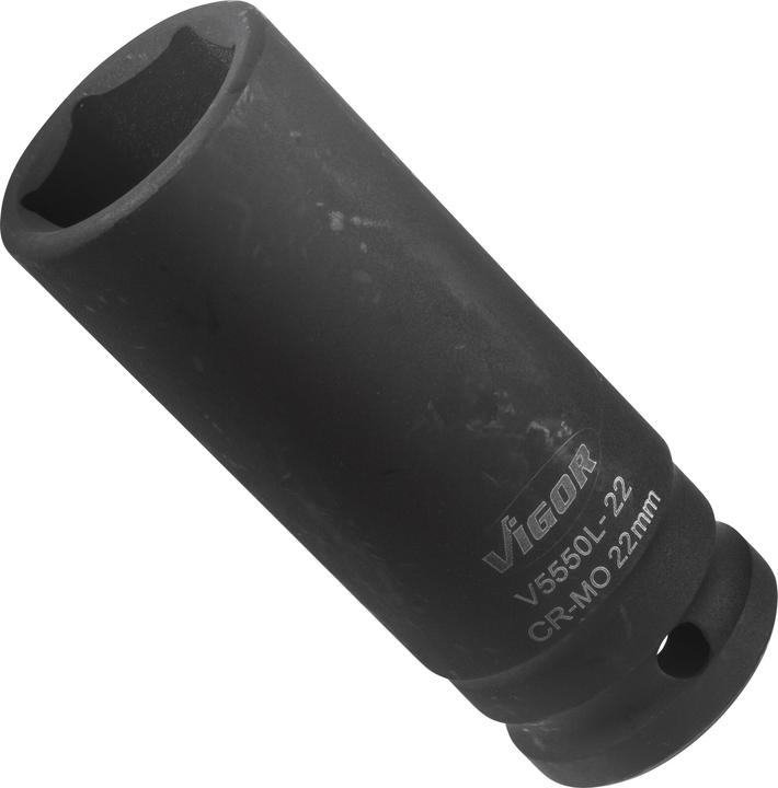 Produktbild Vigor Kraftsteckschlüssel lang 1/2" SW 22 (22 mm)