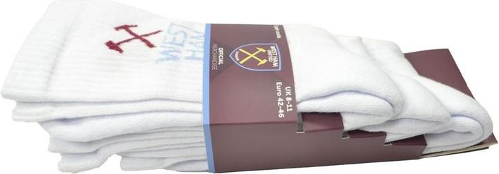 Produktbild West Ham United FC Sportsocken Erwachsene (3erPack) (42 - 45.5)