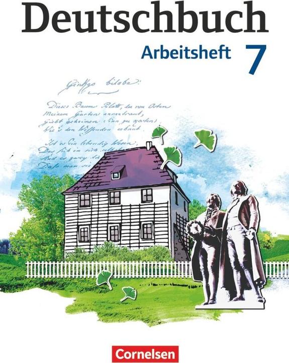 Produktbild Deutschbuch 7. Schuljahr. Arbeitsheft mit Lösungen. Östliche Bundesländer, BE (Deutsch, 2013)