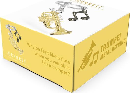 Actual product image Metalmorphose Keyring Trumpet