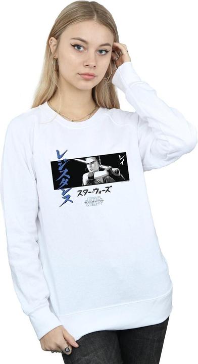 Immagine prodotto Star Wars The Rise Of Skywalker Rey Katakana Art Stripe Felpa Donna (M)