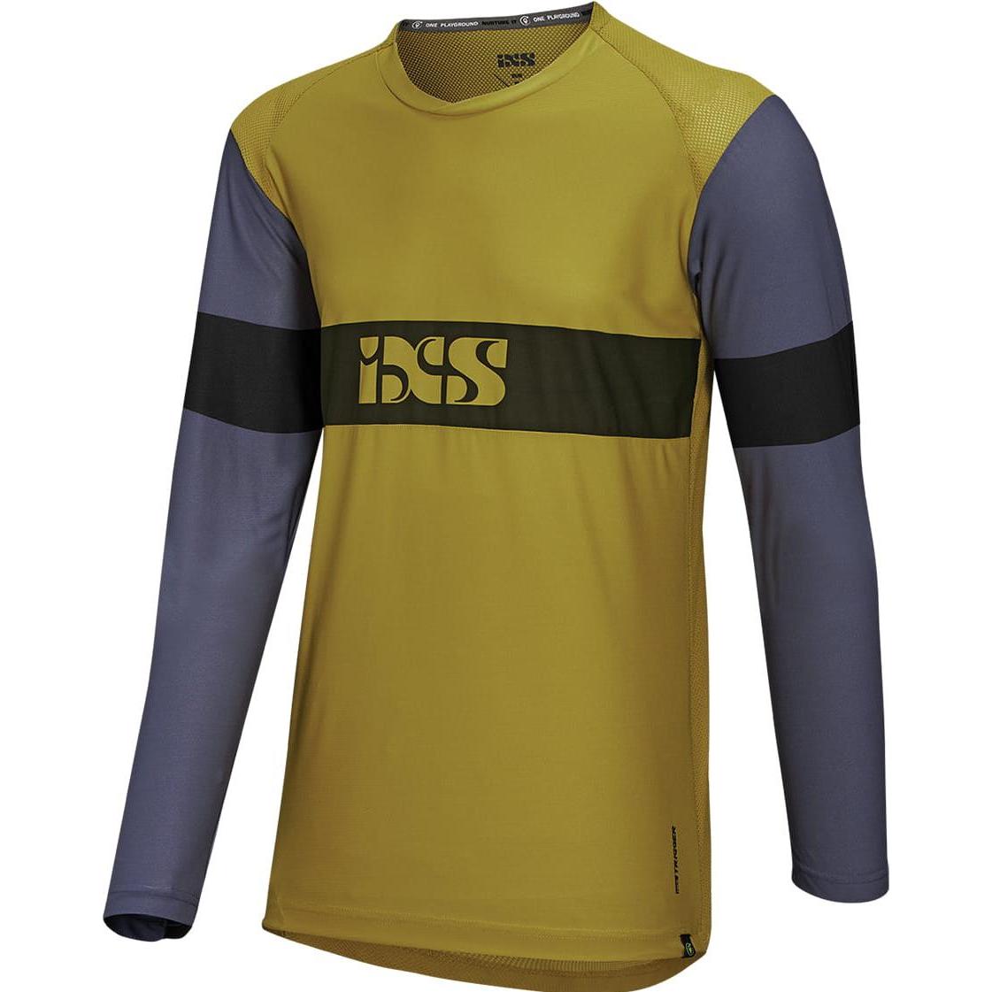iXS, Herren, Velotrikot, Trigger EVO long sleeve Jersey (S), Gelb, S