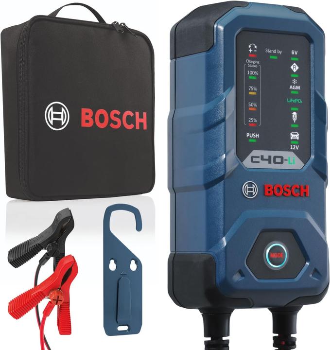 Bosch Automotive C40-LI oplader (5 A)