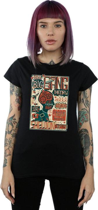 Image du produit Big Bang Theory - T-shirt INFOGRAPHIC POSTER - Femme (M)