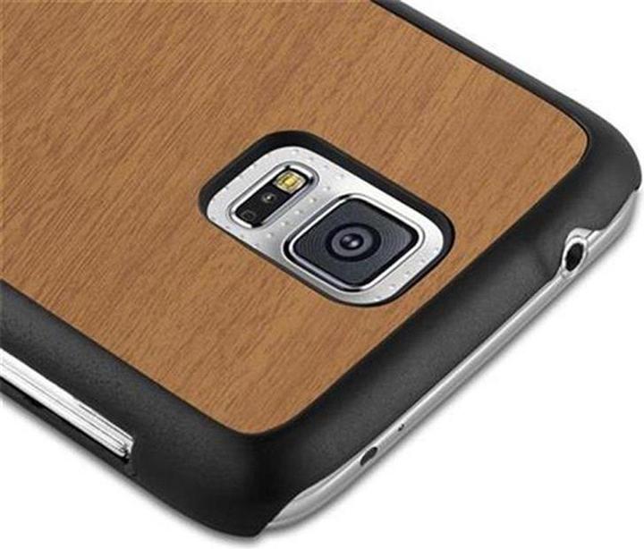 Productafbeelding Cadorabo Harde kaft Woody Cover (Samsung Galaxy S5, Samsung Galaxy S5 Neo)