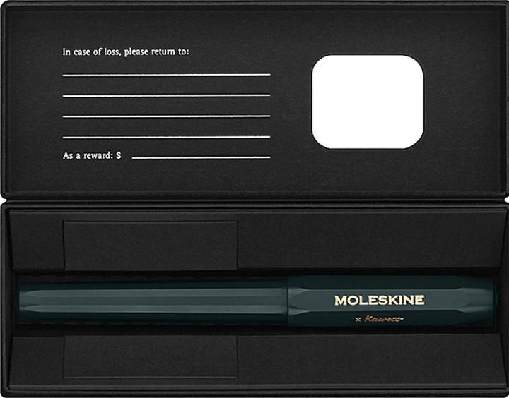 Actual product image Moleskine Ball pen green (bottle-green, 1 x)