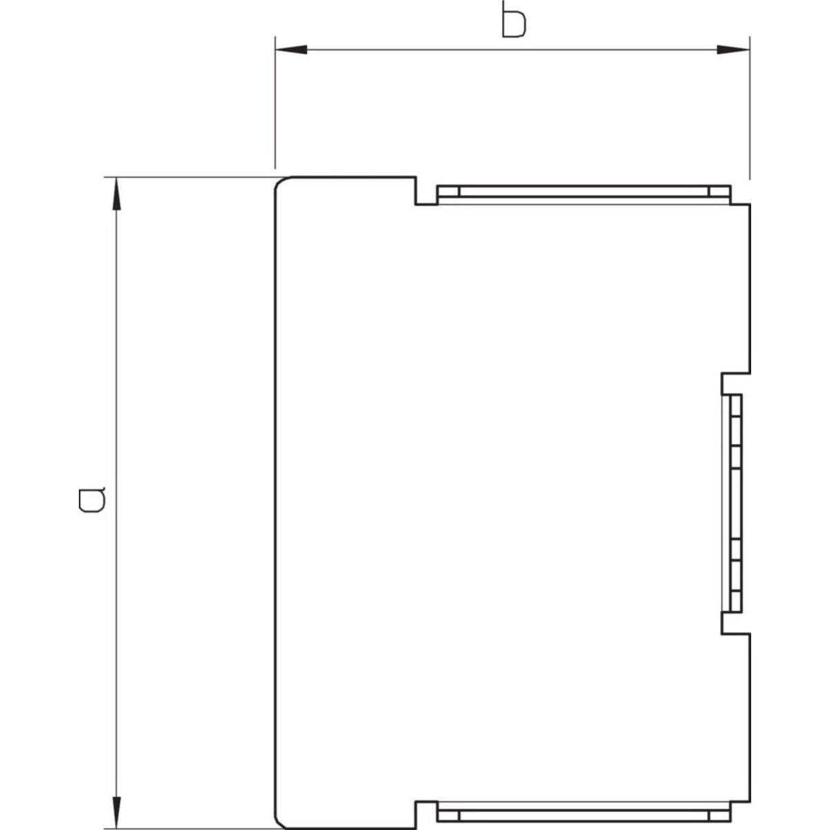 Thumbnail - OBO Bettermann, Leitungsführung Zubehör, OBO Endstück E0RW band