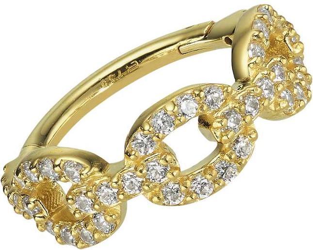 Immagine prodotto Bijouteria Gioielli per l'orecchio d'oro (Oro 18K, Zirconia premium)