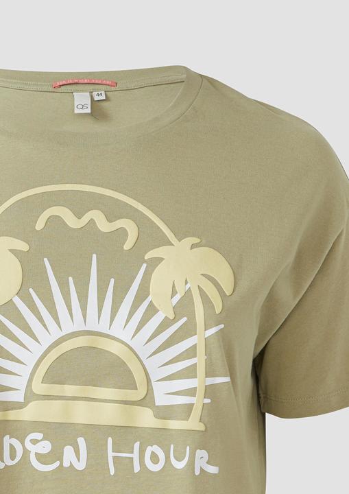 Produktbild S.Oliver T-Shirt Baumwollshirt mit Frontprint (54)