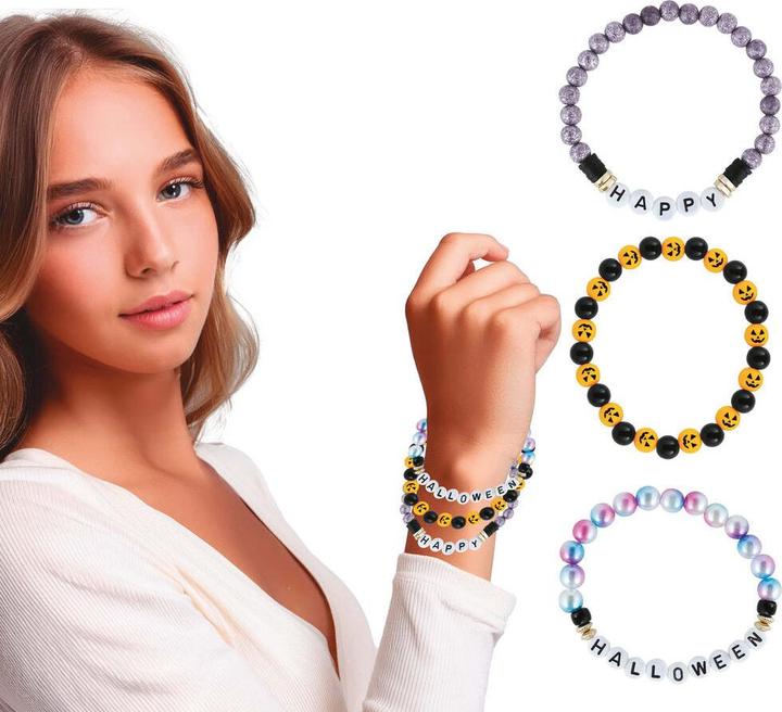 Produktbild Fiestas Guirca SET mit 3 Halloween Armbändern