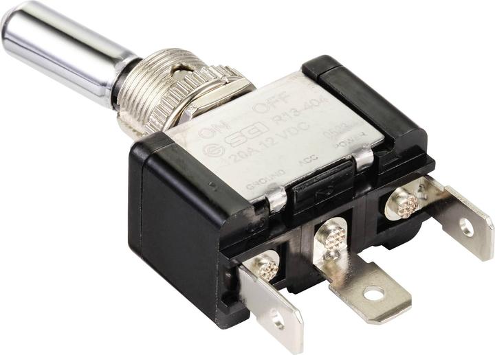 Produktbild Tru Components TC-11193848 Kippschalter 12 V/DC 20 A 1 x Aus/Ein rastend 1 St.