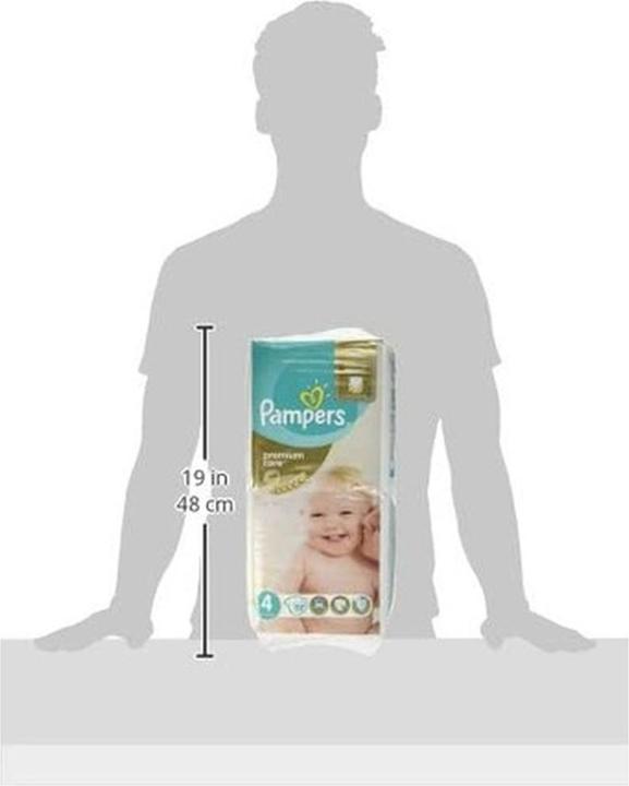Actual product image Pampers Premium Care 4 (e) (Size 4, Pack, 52 pcs.)