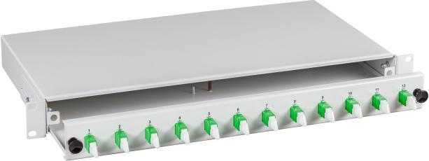 Actual product image EFB Elektronik Splice box E2000®/APC 9/125µ,24 pigt. remote/ 24 coupl.