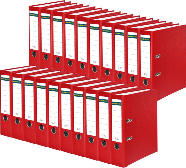 Actual product image Schäfer Shop Folder, DIN A4, spine width 50 or 80 mm (A4, 80 mm, 20 Piece)